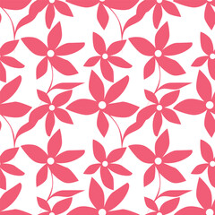 Watercolor floral seamless pattern for wallpaper, prints design. Flower background. Summer textile texture. Ornament illustration.

