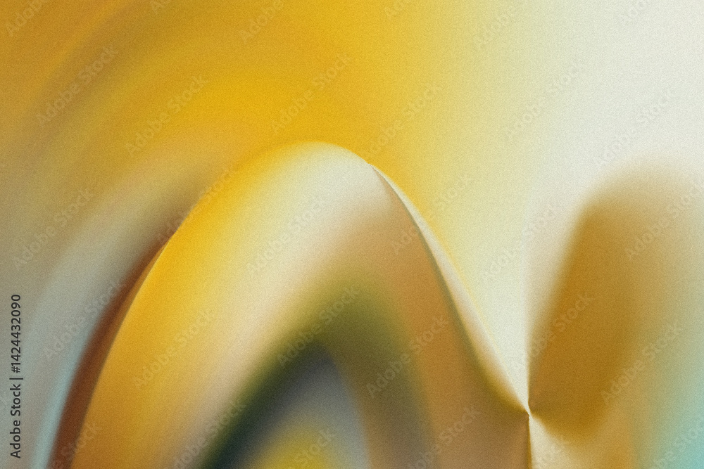 Poster abstract blurred yellow and white background with soft light and smooth transitions creating a dream