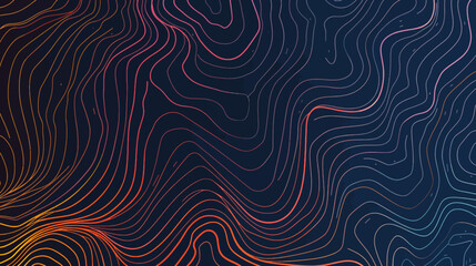 Fototapeta premium Line pattern background vector illustration 