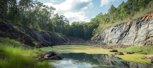 Forest Regrowth in a Restored Mining Site Brings New Life to the Land