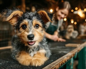 Puppy at Pet Shop