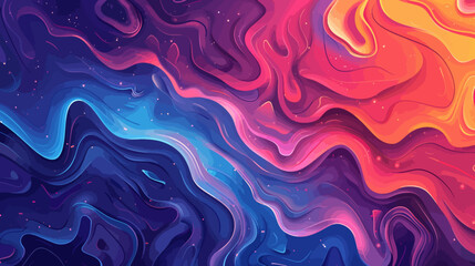 Liquid colorful background 