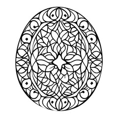 Abstract Pattern Design with Flower-like Symmetry