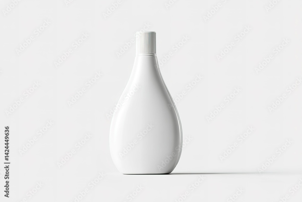 Aufkleber minimalist white container with a modern design displayed against a clean background