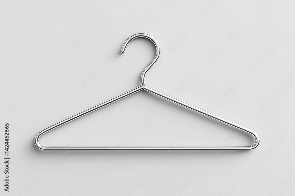 Poster metal hanger placed against a plain background showcasing minimalist design and functionality for wa