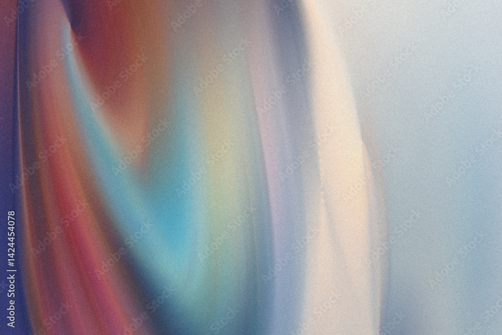 Wall mural abstract blurred background featuring a blend of vibrant colors and soft light creating a dreamy eff