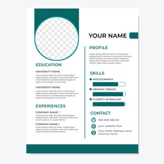Modern Best Creative Official CV Design Template