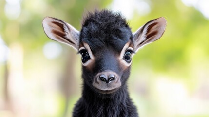 Fototapeta premium Adorable baby deer portrait