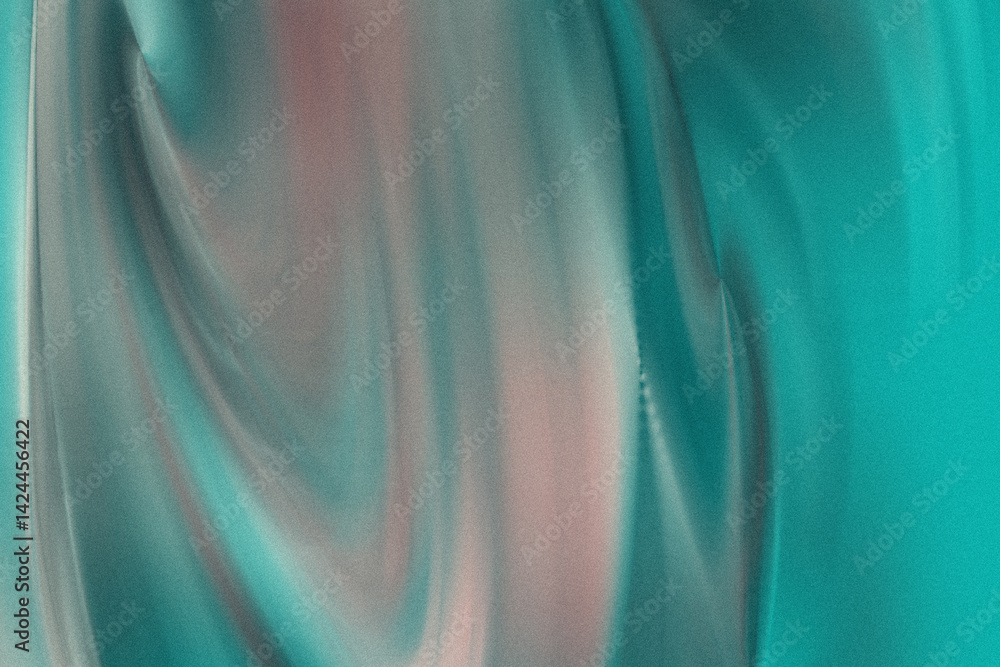 Poster abstract blurred background with shades of green and hints of pink creating a soft and dreamy effect