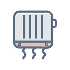 Cozy Radiator Illustration for Winter and Home Comfort