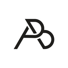 ab logo template