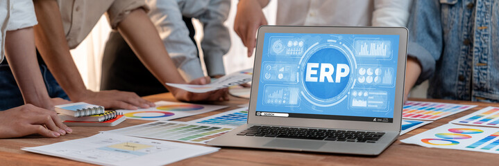 ERP enterprise resource planning software for brisk business to plan the marketing strategy