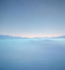 Fototapeta premium Soft pastel blue abstract background, gradient sky Tranquil, smooth texture , dreamy, tone
