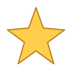 Shining Star Illuminating the Night Sky, Symbolizing Hope and Dreams