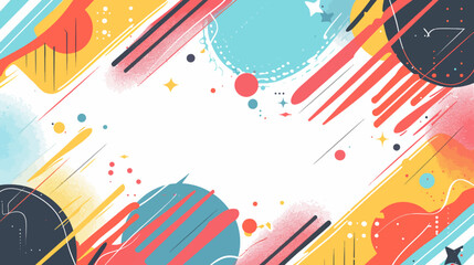 abstract geometric colorful background