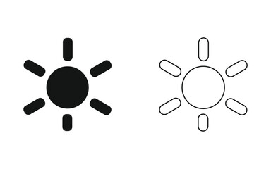 Paw print vector icon illustration on white, a simple design symbol