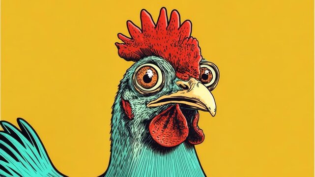 Stylized Chicken Animation
