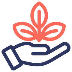 Obraz premium Plant A Tree Icon