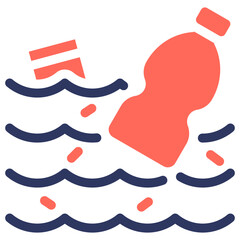 Water Pollution Icon