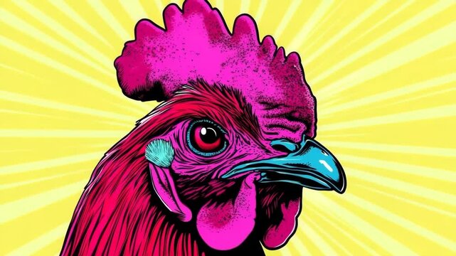 Stylized Chicken Animation