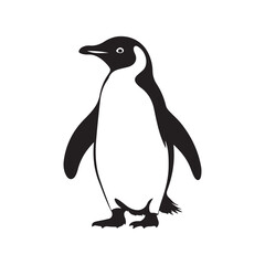 Obraz premium Penguin Artwork – Arctic Animal Graphic