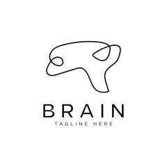 Brain logo designs concept, brain logo template 