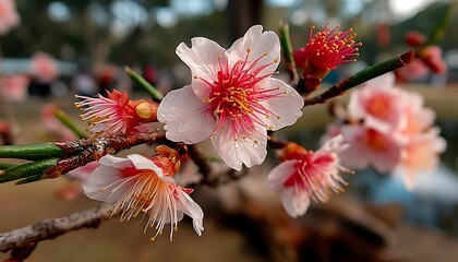 Spring Blossoms in Park