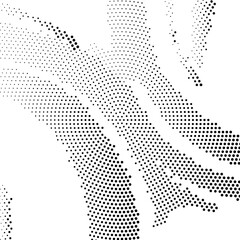 Halftone monochrome pattern with dots. Minimalism, vector. Background for posters, websites, business cards, postcards, interior design