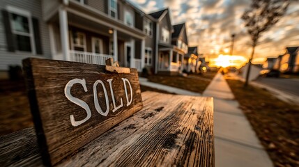 Sold Houses at Sunset