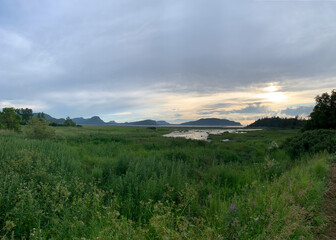 Landscape in Canada, Quebec