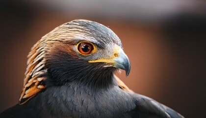 Fototapeta premium proud bird stares intently this majestic creature is wonderfully portrayed