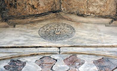 Located in Istanbul, Turkey, Gevherhan Sultan Madrasa was built by Mimar Sinan in the 16th century.
