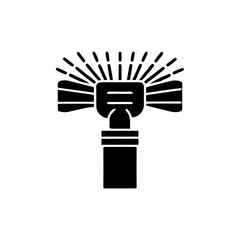 creative details Sprinkler Icon vector Illustration