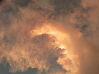 Cielo nublado