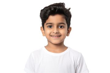 Smiling Indian Boy on Transparent Background &ndash; Happy Child Cutout, Isolated PNG, Joyful Expression &ndash; Ideal for Web, Education, Advertising, Family, or Cultural Design Projects, PNG cut out.