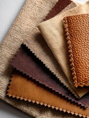 Fabric swatches for design inspiration