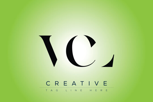 VCL abstract letter logo design. This logo is designed by three abstract letters.