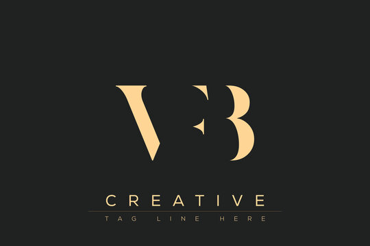VFB abstract letter logo design. This logo is designed by three abstract letters.