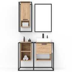 Loft style shelving