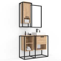 Loft style shelving