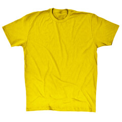 Create A Flawless Presentation For Your Artwork Or Designs By Using This Artistic Cotton T Shirt Mockup In Yellow Quince Color
