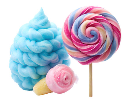 lollipop isolated on white background - Powered by Adobe