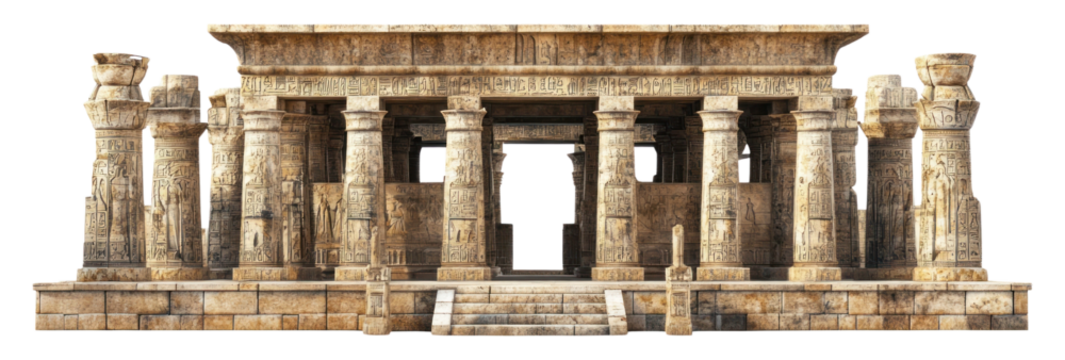 PNG Karnak Temple temple architecture columns.