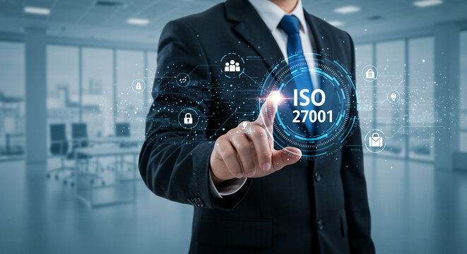 Secure your business with ISO 27001 modern tech digital future global standard