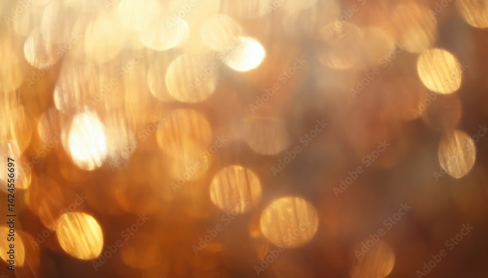 Poster golden bokeh texture abstract halloween background for web design, branding, and print media
