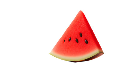 Red watermelon wedge