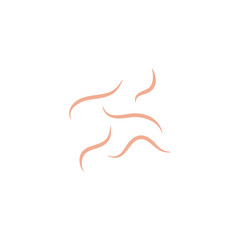 Worms intestinal icon