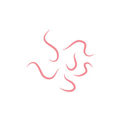 Worms intestinal icon