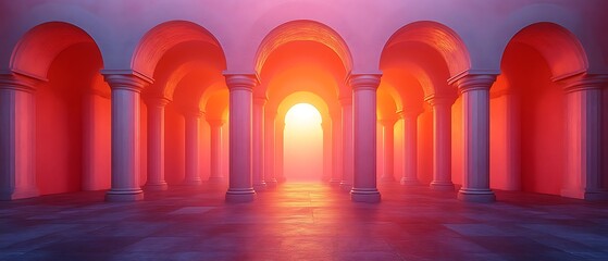Sunrise Colonnade Interior