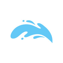 Cartoon water tear vector icon